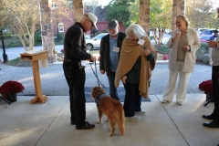 BCHH-Open-House-Bob-and-Aggie-at-entrance