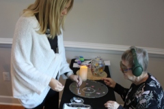 BCHH-Open-House-Holly-Dilatush-demonstrates-flower-pressing