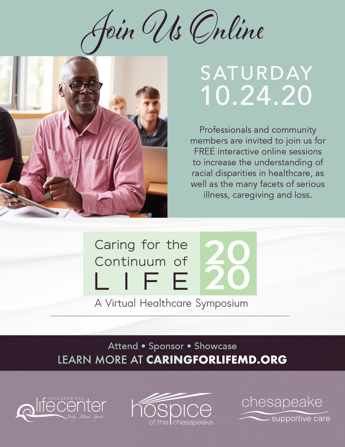 SavetheDate Caring for the Continuum of Life 2020 A Virtual