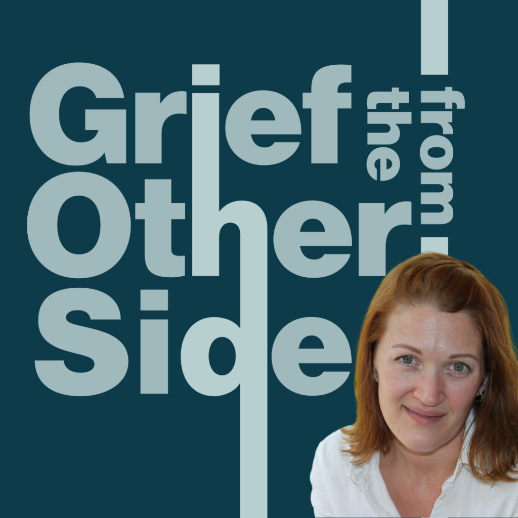 Picture for Grief from the Other Side Podcast episode: Monica's Story: Finding space to create joy at the end of life