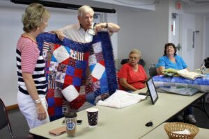 200th quilt stitched for veterans
