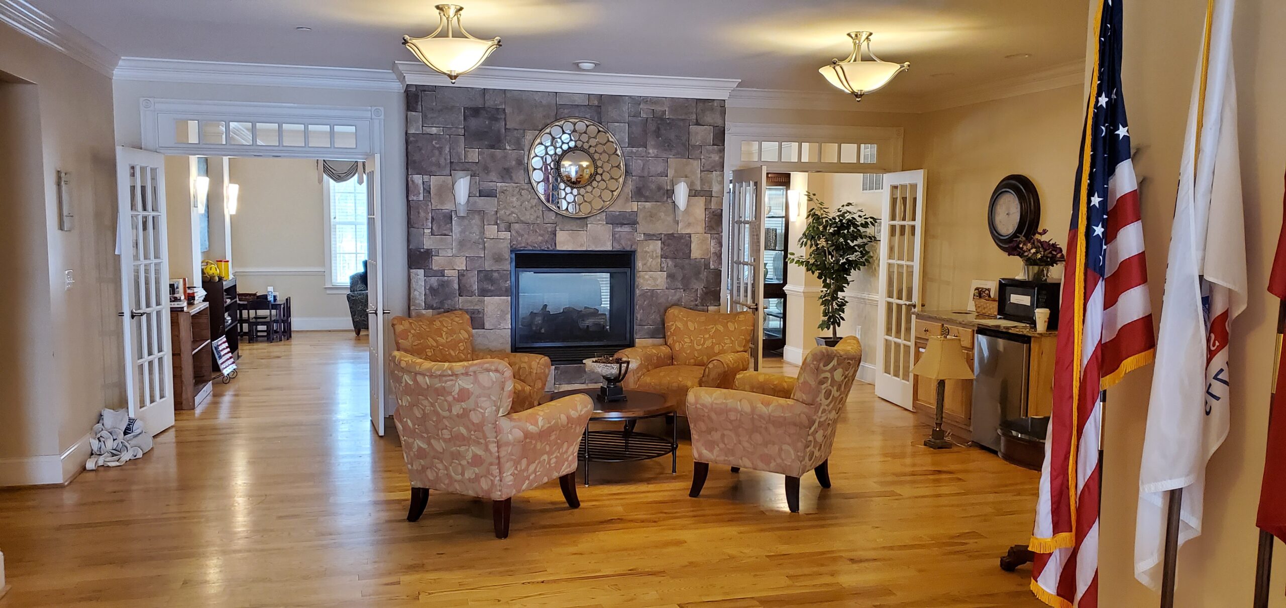 Entrance Sitting Area