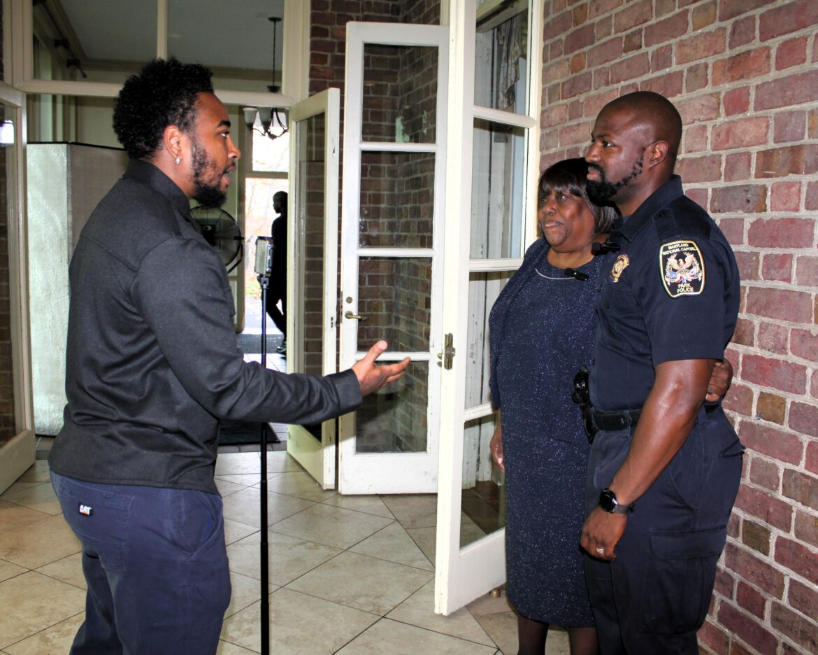 Chance Kitt interviews Sarah Wright, who was excited to find Alexander Strachan at Sip & Savor: A Taste of Prince George's. Strachan played his violin once a week for her son while he was in the care of Hospice of the Chesapeake.